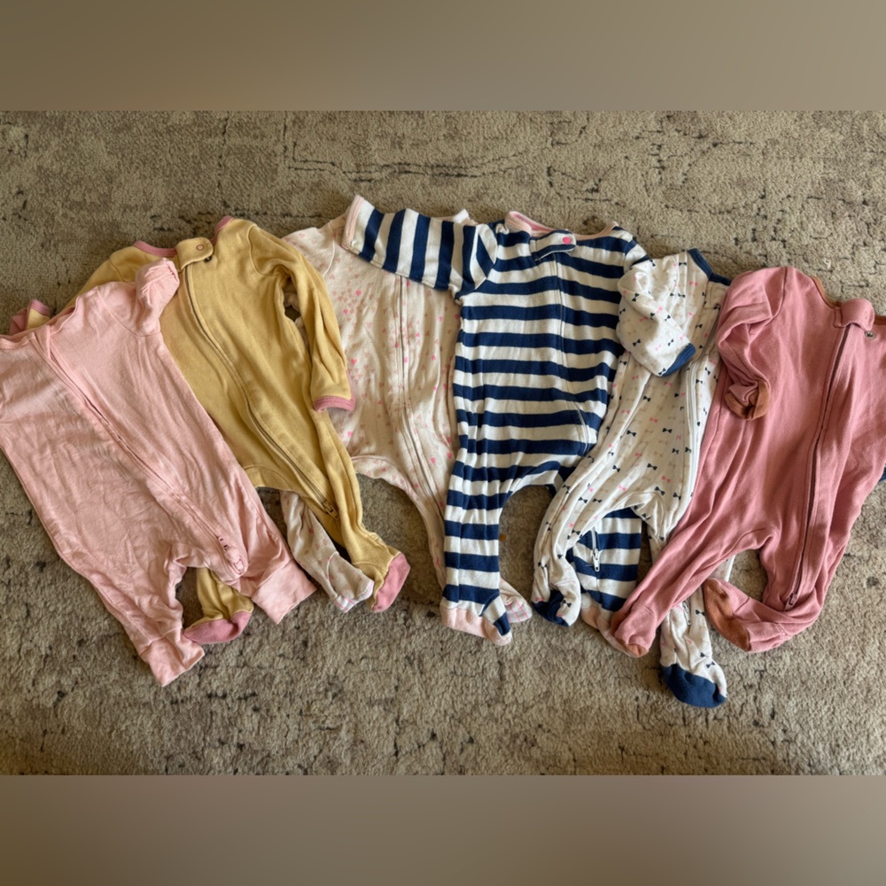 6 newborn sleeper bundle